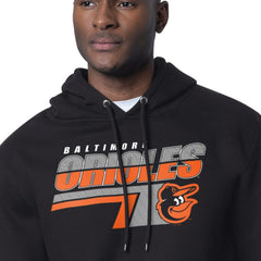 Baltimore Orioles Starter Logo Push Graphic Hoodie - MLB Hoodies