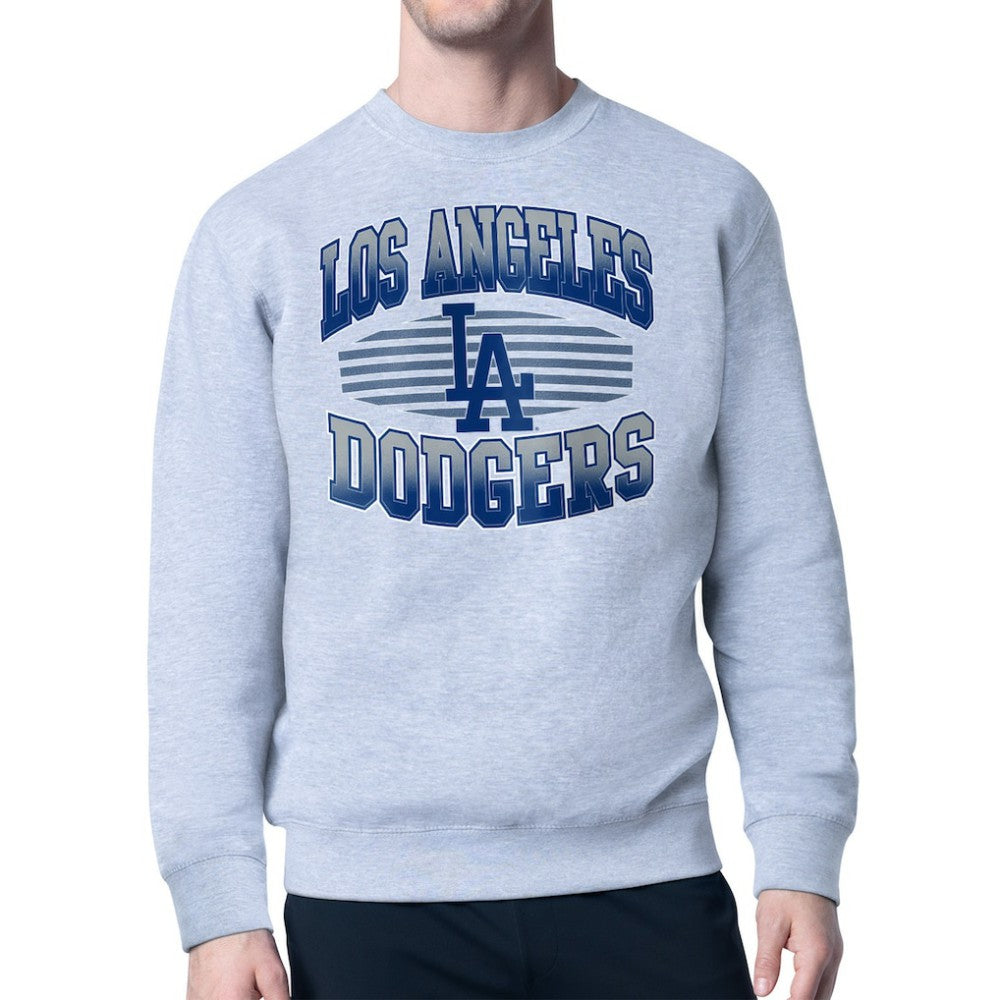 Los Angeles Dodgers Starter Team Grit Graphic Fleece Pullover Sweatshirt - MLB Pullover