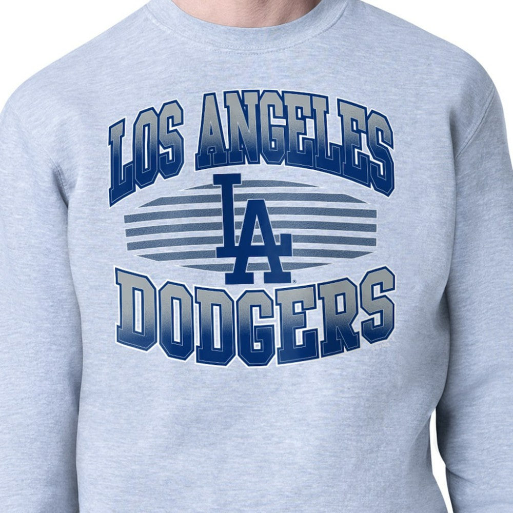 Los Angeles Dodgers Starter Team Grit Graphic Fleece Pullover Sweatshirt - MLB Pullover