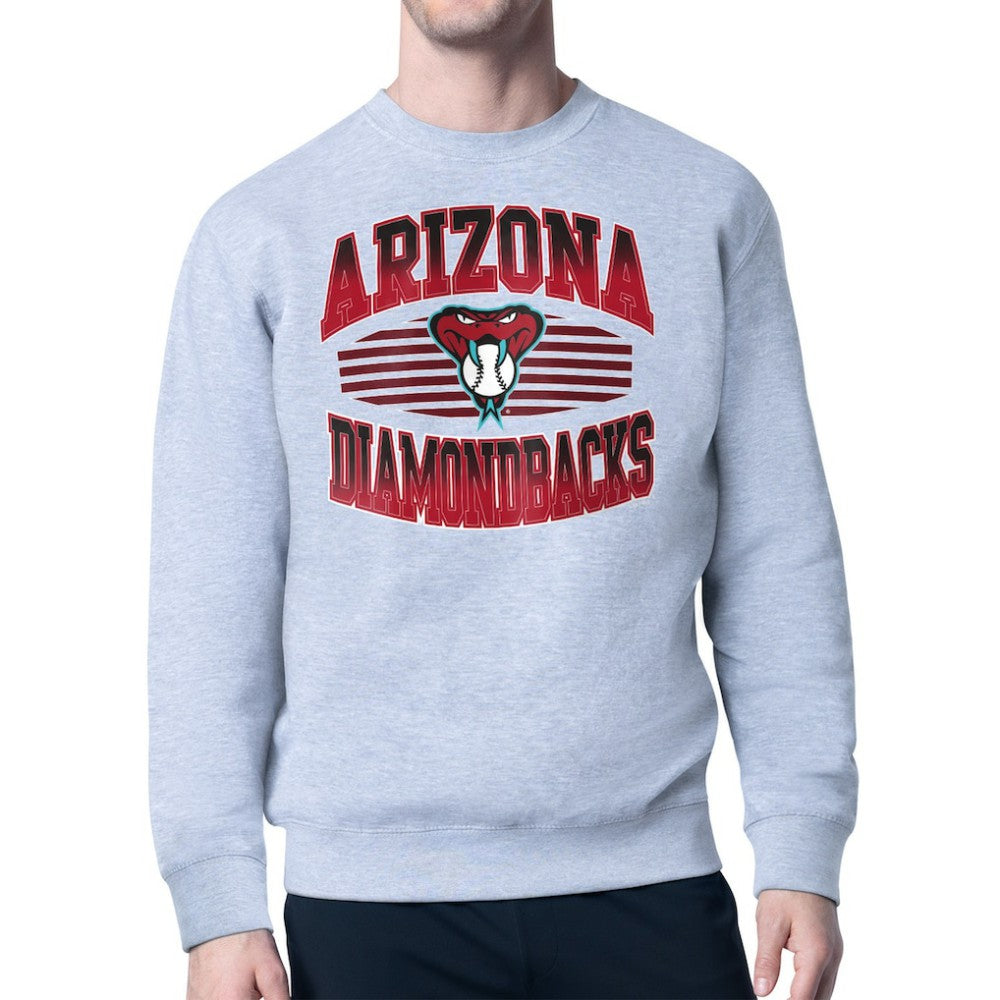 Arizona Diamondbacks Starter Team Grit Graphic Fleece Pullover Sweatshirt - MLB Pullover