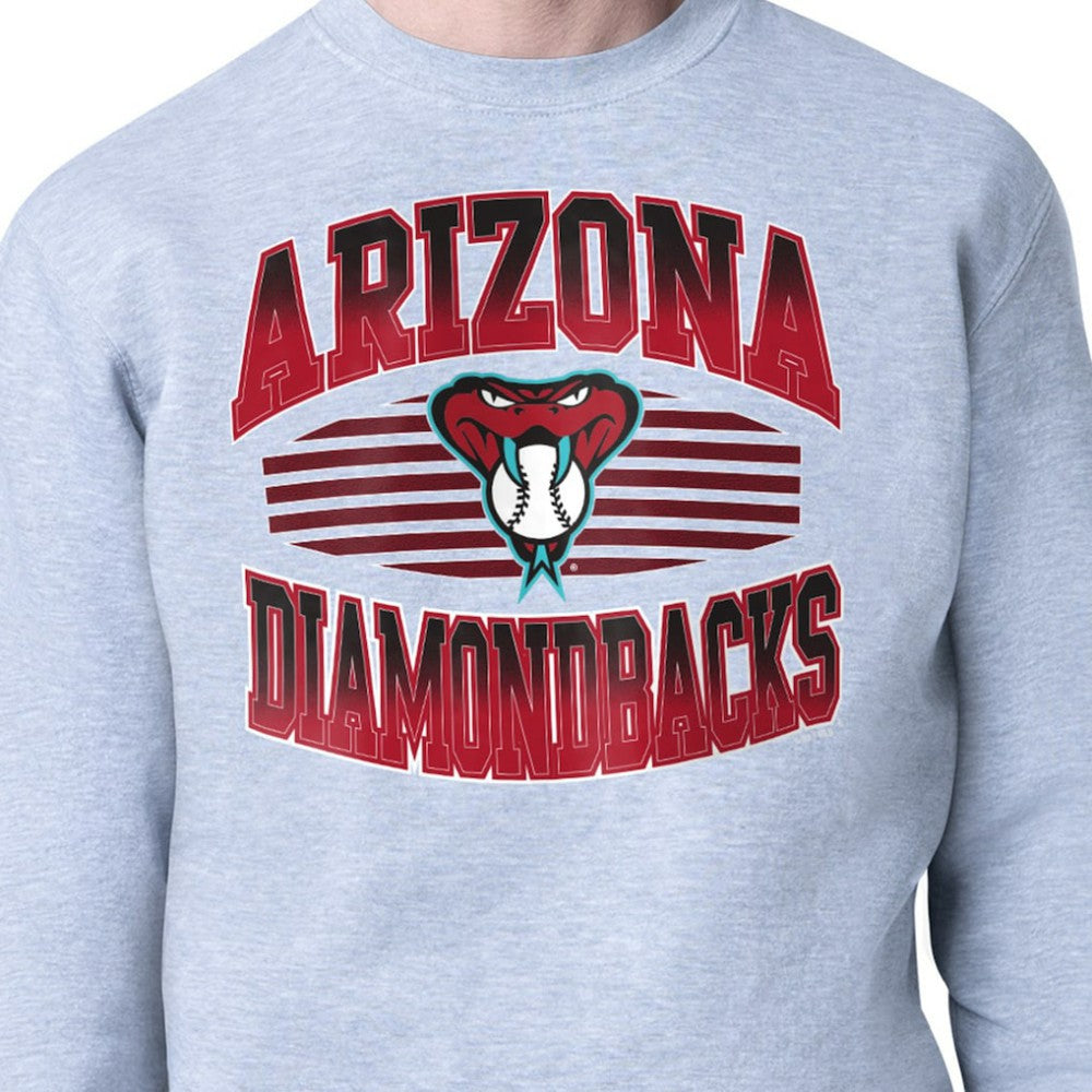 Arizona Diamondbacks Starter Team Grit Graphic Fleece Pullover Sweatshirt - MLB Pullover