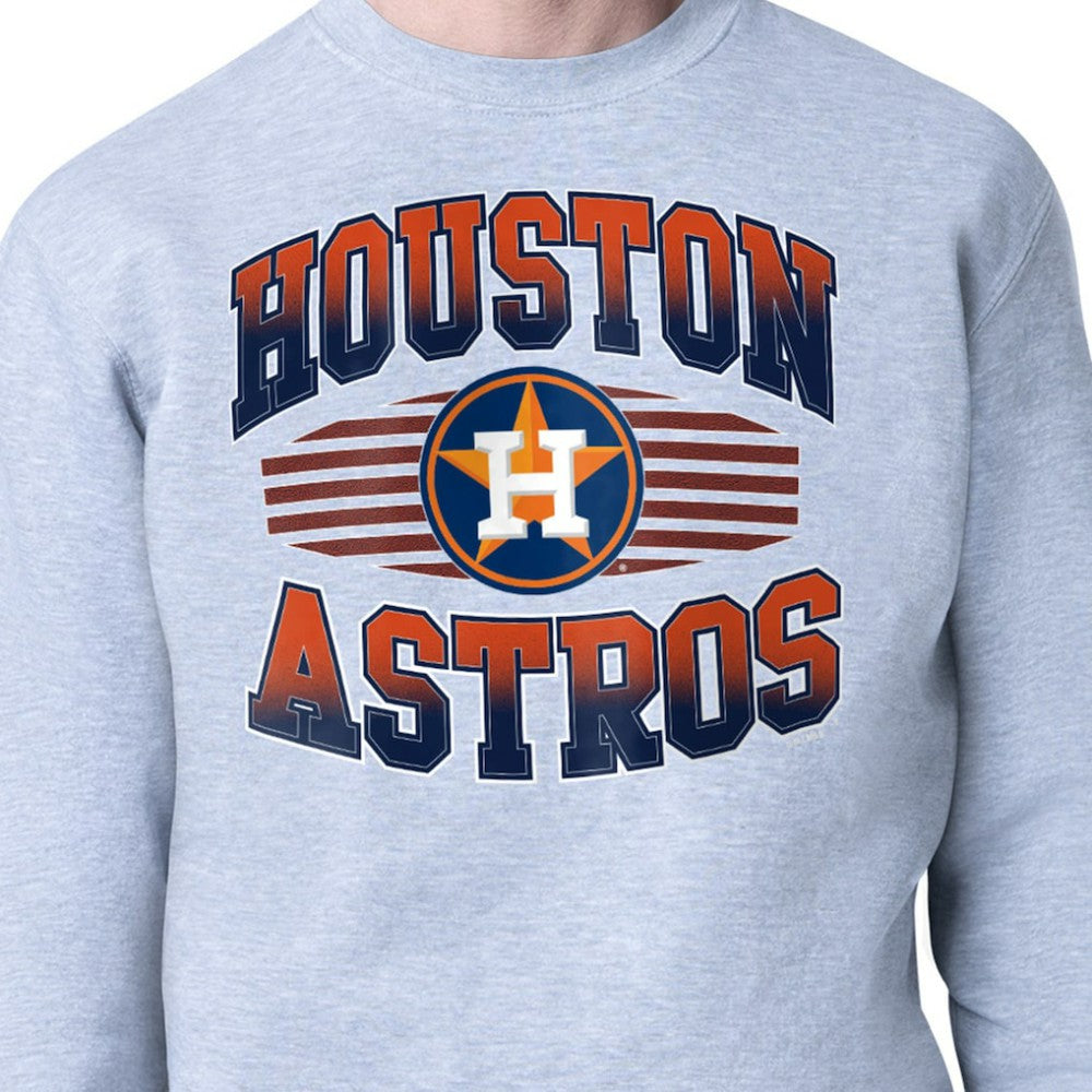 Houston Astros Starter Team Grit Graphic Fleece Pullover Sweatshirt - MLB Pullover