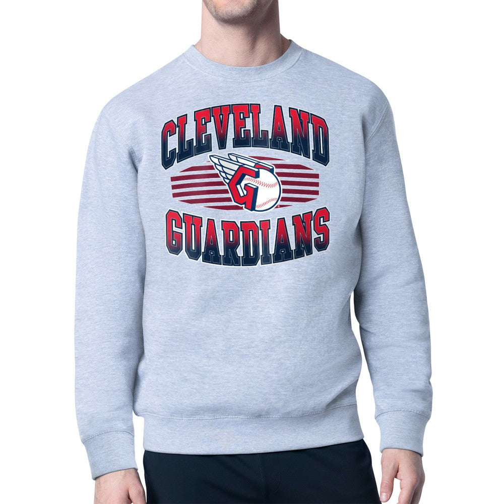 Cleveland Guardians Starter Team Grit Graphic Fleece Pullover Sweatshirt - MLB Pullover