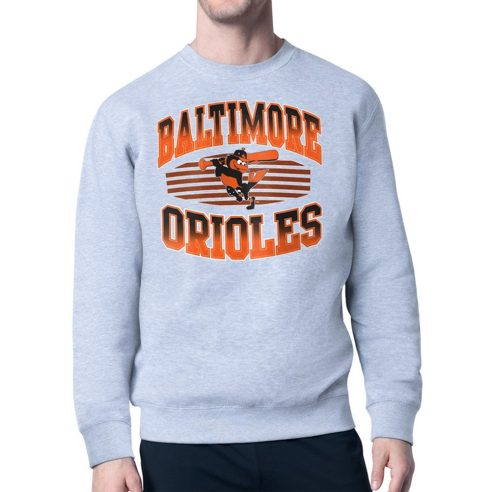 Baltimore Orioles Starter Team Grit Graphic Fleece Pullover Sweatshirt - MLB Pullover