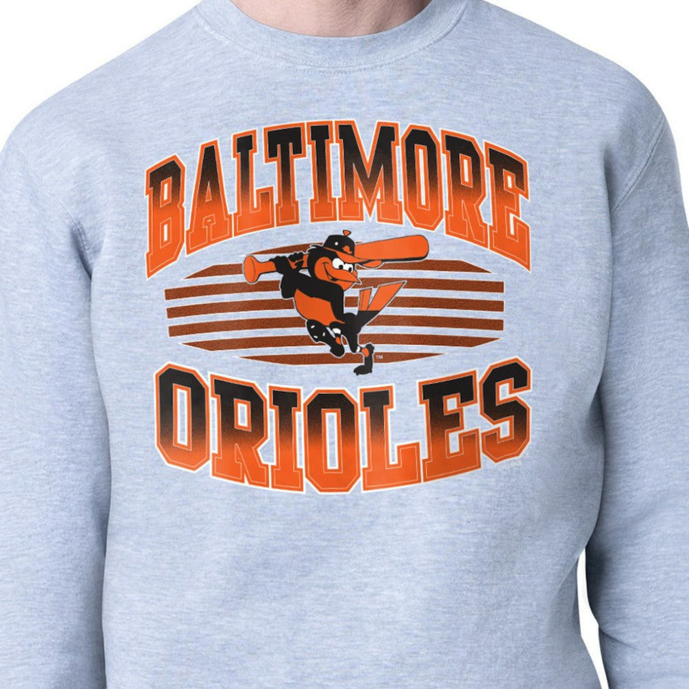 Baltimore Orioles Starter Team Grit Graphic Fleece Pullover Sweatshirt - MLB Pullover