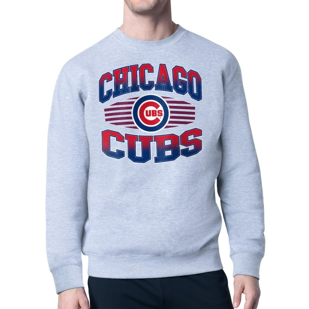 Chicago Cubs Starter Team Grit Graphic Fleece Pullover Sweatshirt - MLB Pullover