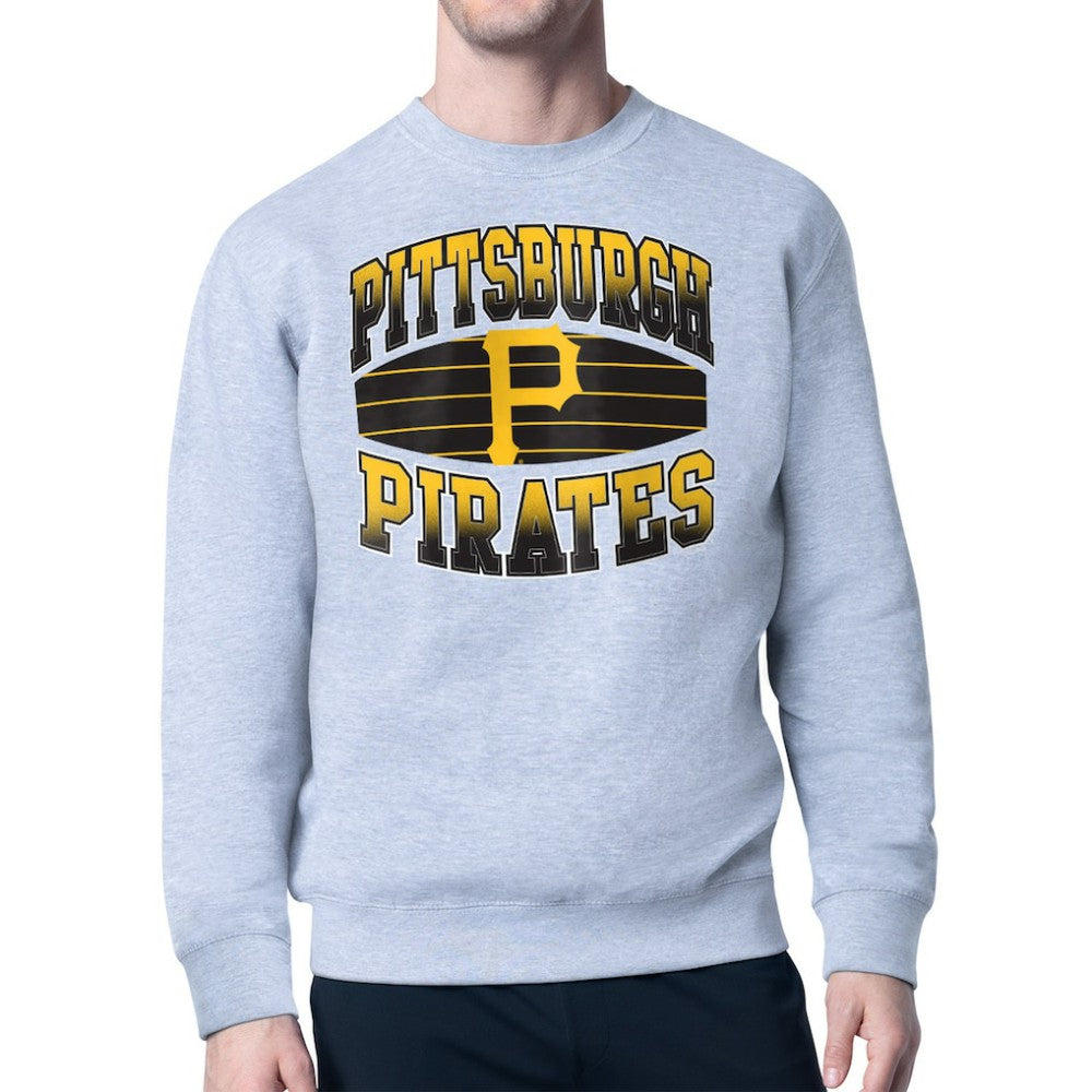Pittsburgh Pirates Starter Team Grit Graphic Fleece Pullover Sweatshirt - MLB Pullover
