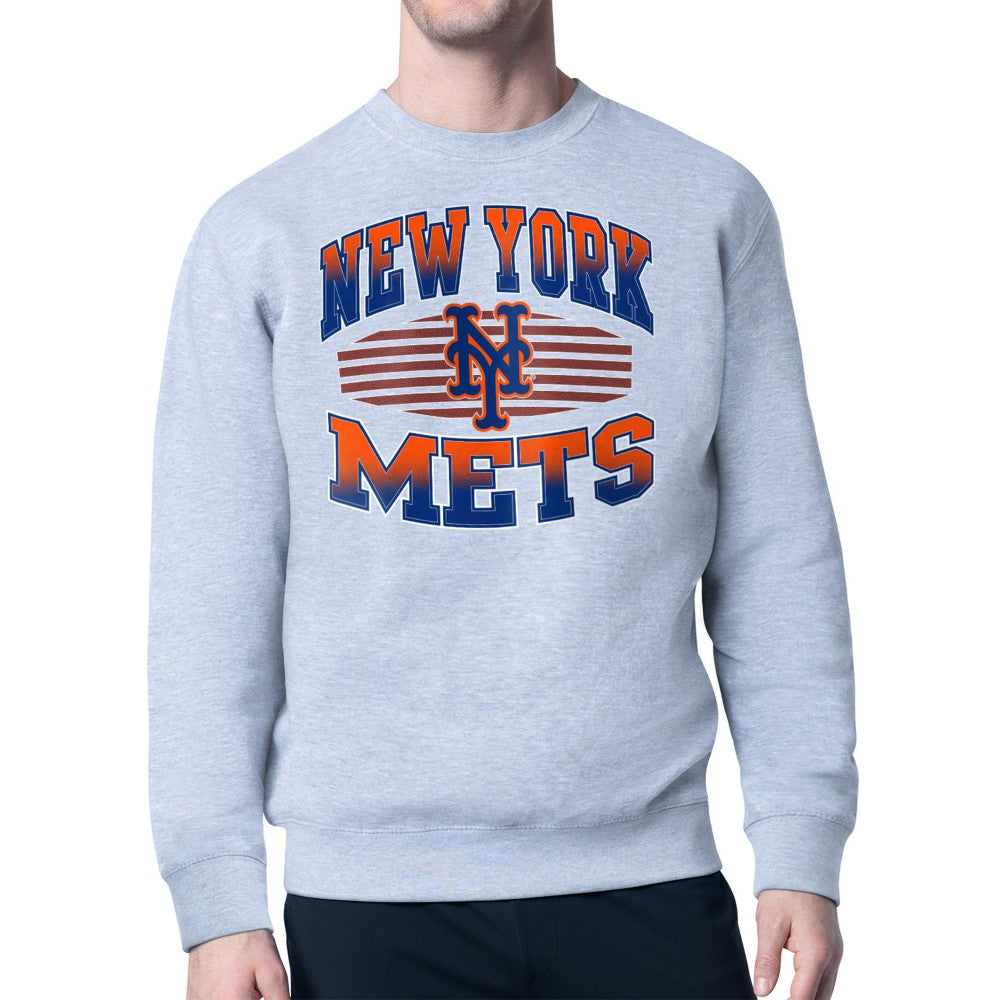 New York Mets Starter Team Grit Graphic Fleece Pullover Sweatshirt - MLB Pullover