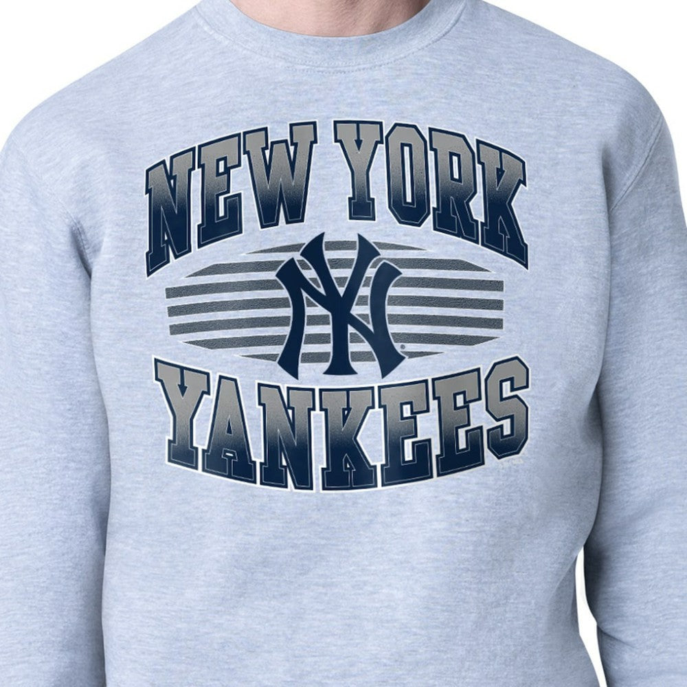 New York Yankees Starter Team Grit Graphic Fleece Pullover Sweatshirt - MLB Pullover