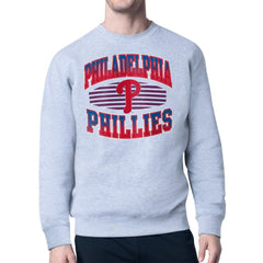 Philadelphia Phillies Starter Team Grit Graphic Fleece Pullover Sweatshirt - MLB Pullover