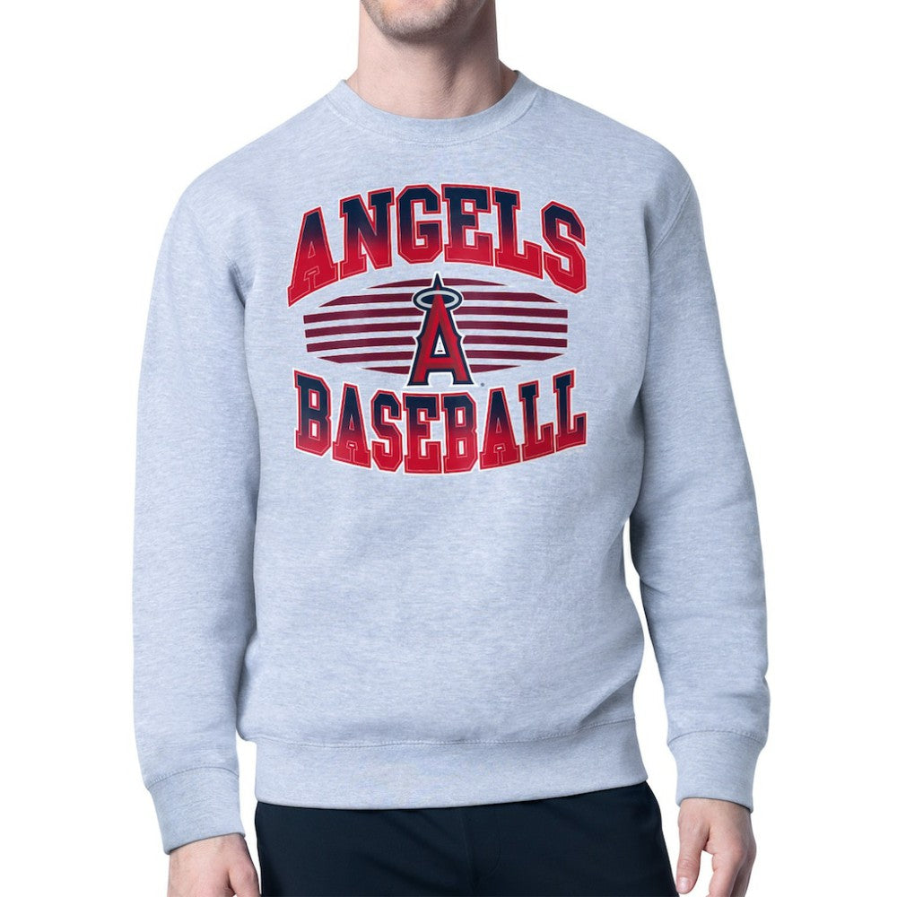 Los Angeles Angels Starter Team Grit Graphic Fleece Pullover Sweatshirt - MLB Pullover