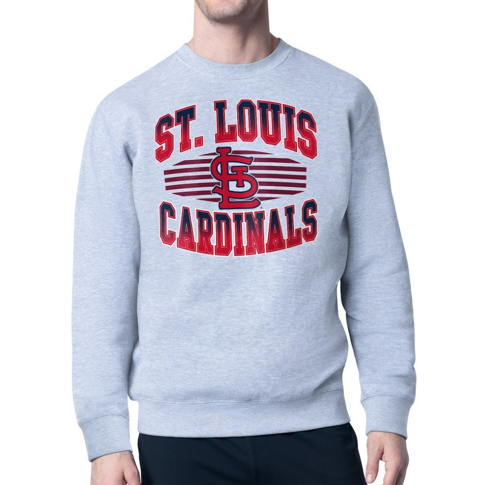 St. Louis Cardinals Starter Team Grit Graphic Fleece Pullover Sweatshirt - MLB Pullover