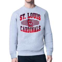 St. Louis Cardinals Starter Team Grit Graphic Fleece Pullover Sweatshirt - MLB Pullover
