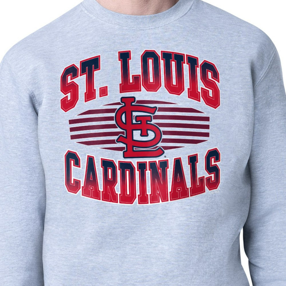 St. Louis Cardinals Starter Team Grit Graphic Fleece Pullover Sweatshirt - MLB Pullover