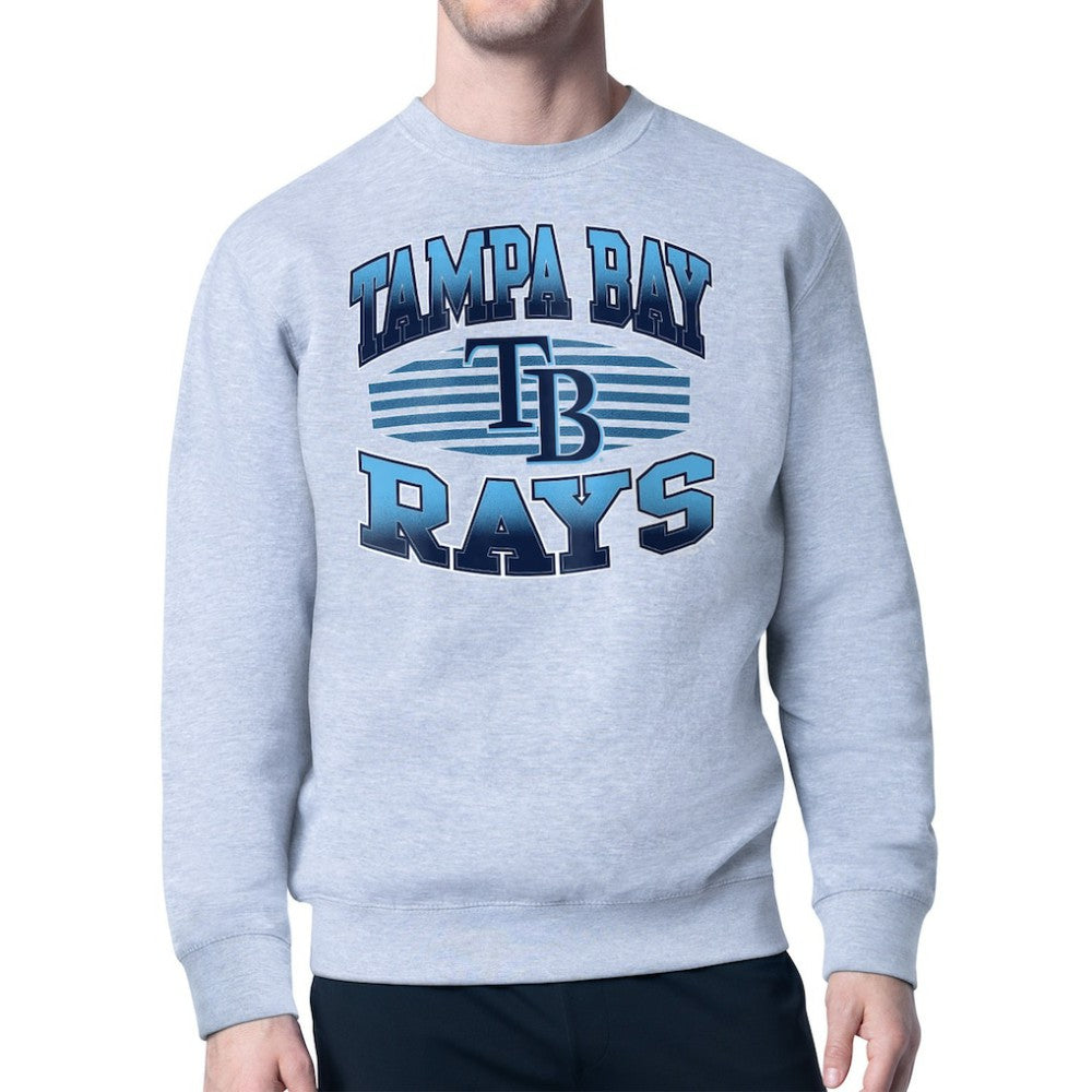 Tampa Bay Rays Starter Team Grit Graphic Fleece Pullover Sweatshirt - MLB Pullover