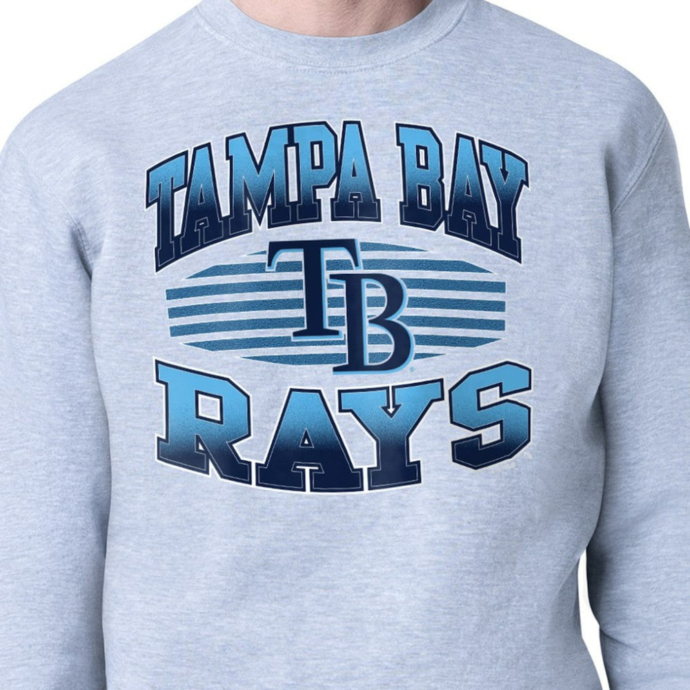 Tampa Bay Rays Starter Team Grit Graphic Fleece Pullover Sweatshirt - MLB Pullover