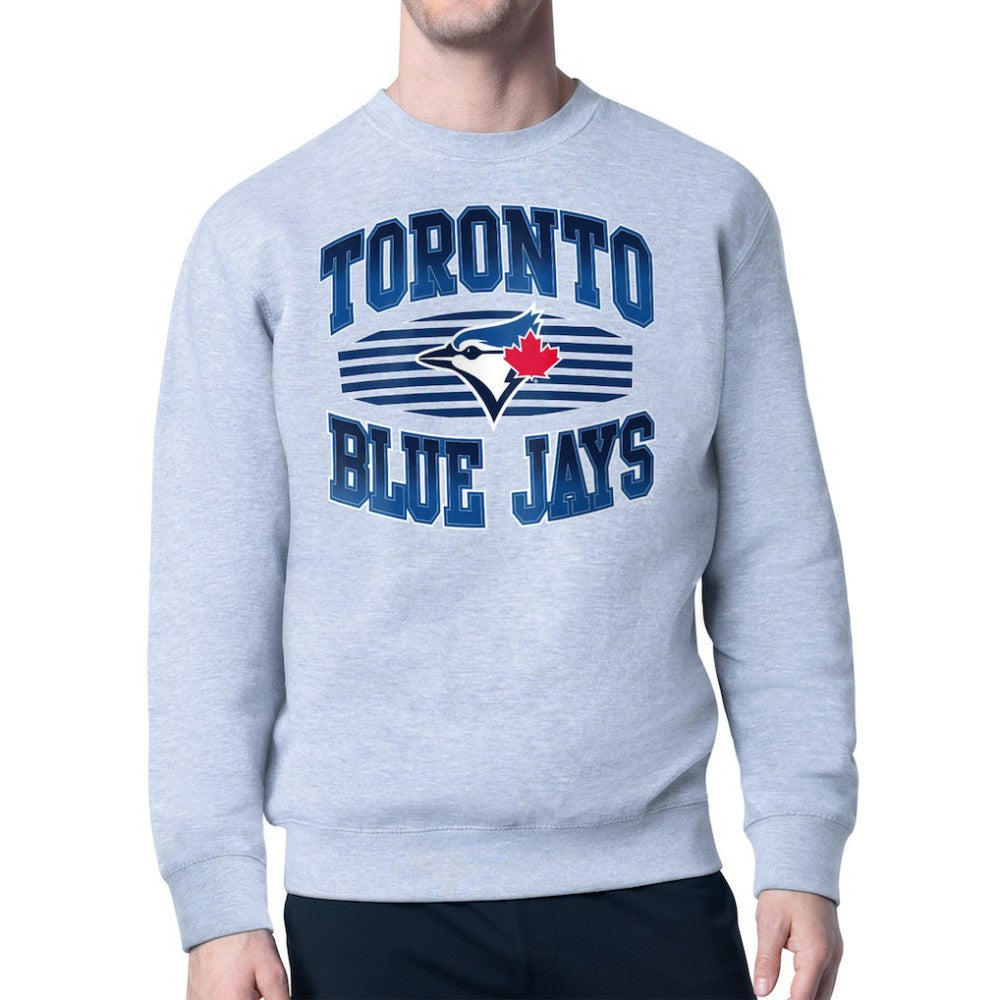 Toronto Blue Jays Starter Team Grit Graphic Fleece Pullover Sweatshirt - MLB Pullover
