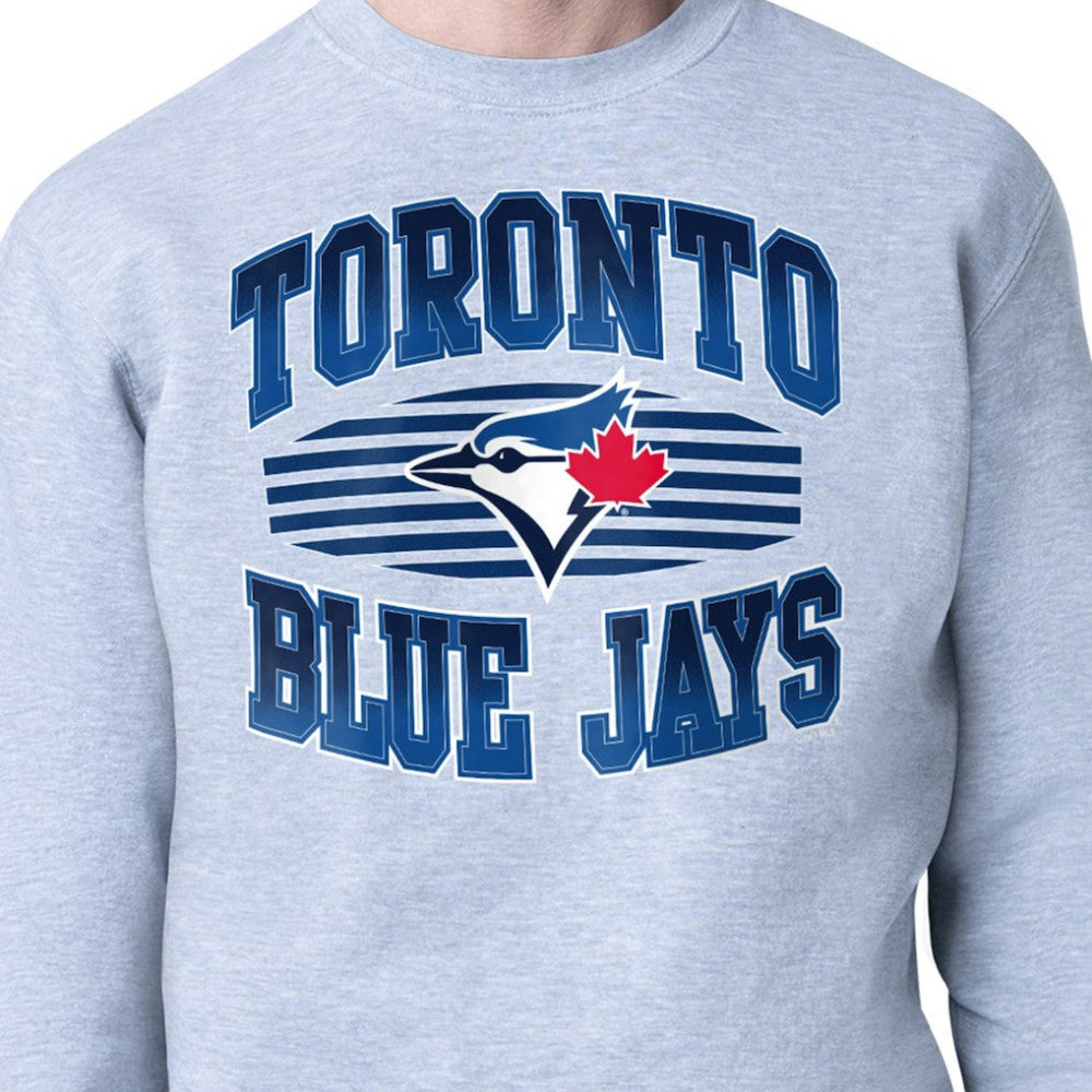Toronto Blue Jays Starter Team Grit Graphic Fleece Pullover Sweatshirt - MLB Pullover