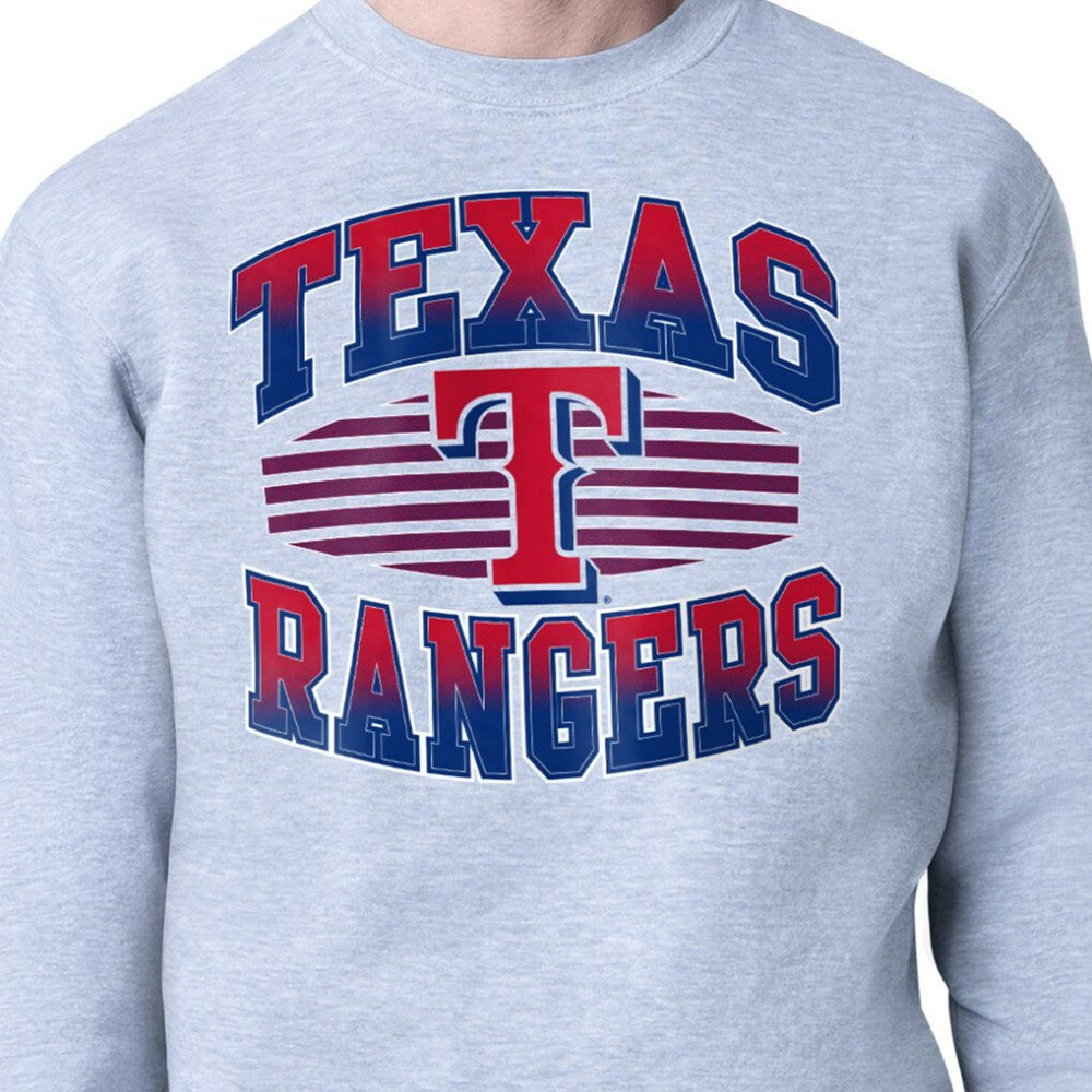 Texas Rangers Starter Team Grit Graphic Fleece Pullover Sweatshirt - MLB Pullover