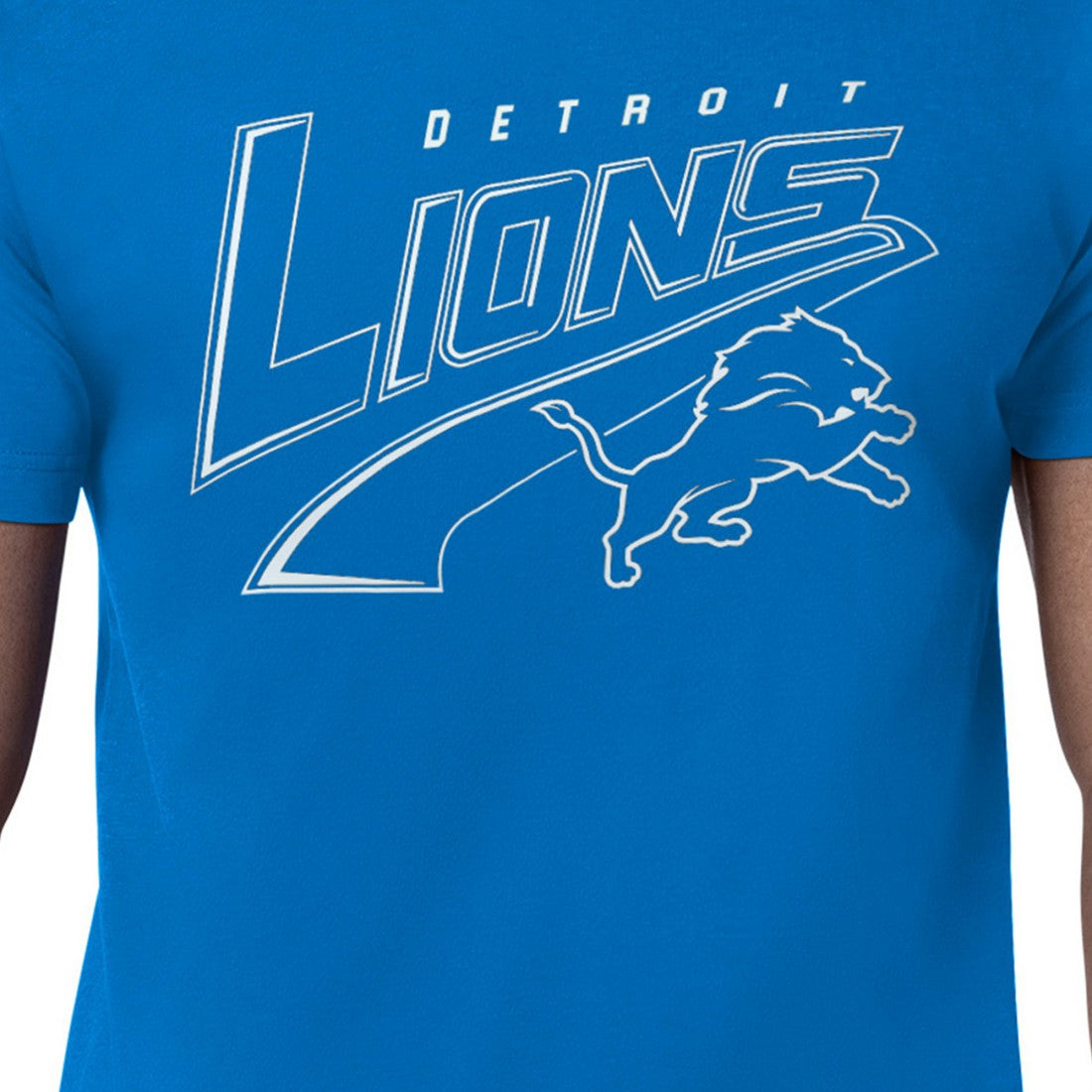 Detroit Lions Starter Modern Tailsweep Graphic T-Shirt | NFL New