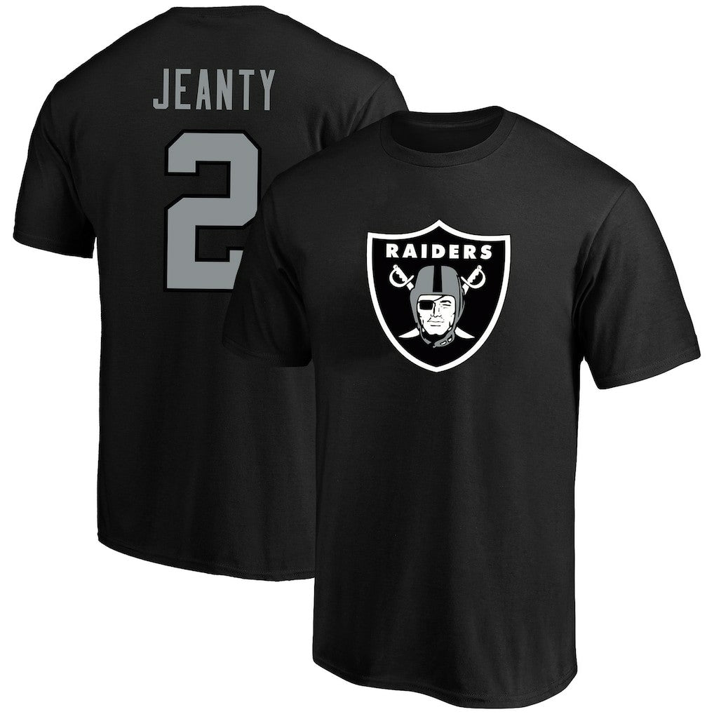 Las Vegas Raiders Ashton Jeanty  Big & Tall Player Name & Number T-Shirt | NFL Outlet