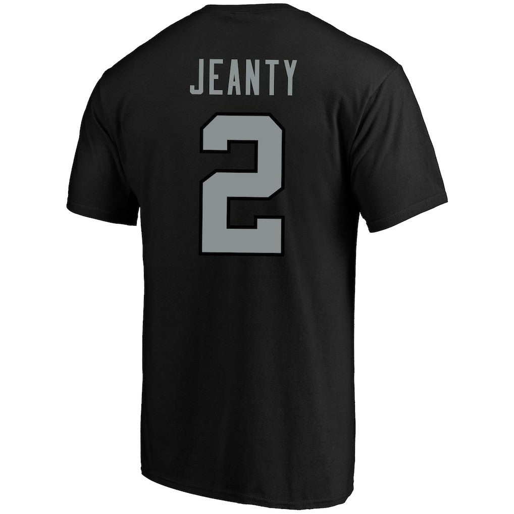 Las Vegas Raiders Ashton Jeanty  Big & Tall Player Name & Number T-Shirt | NFL Outlet