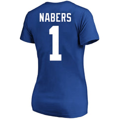 New York Giants Malik Nabers  Women's Plus Size Name & Number T-Shirt | NFL Discount