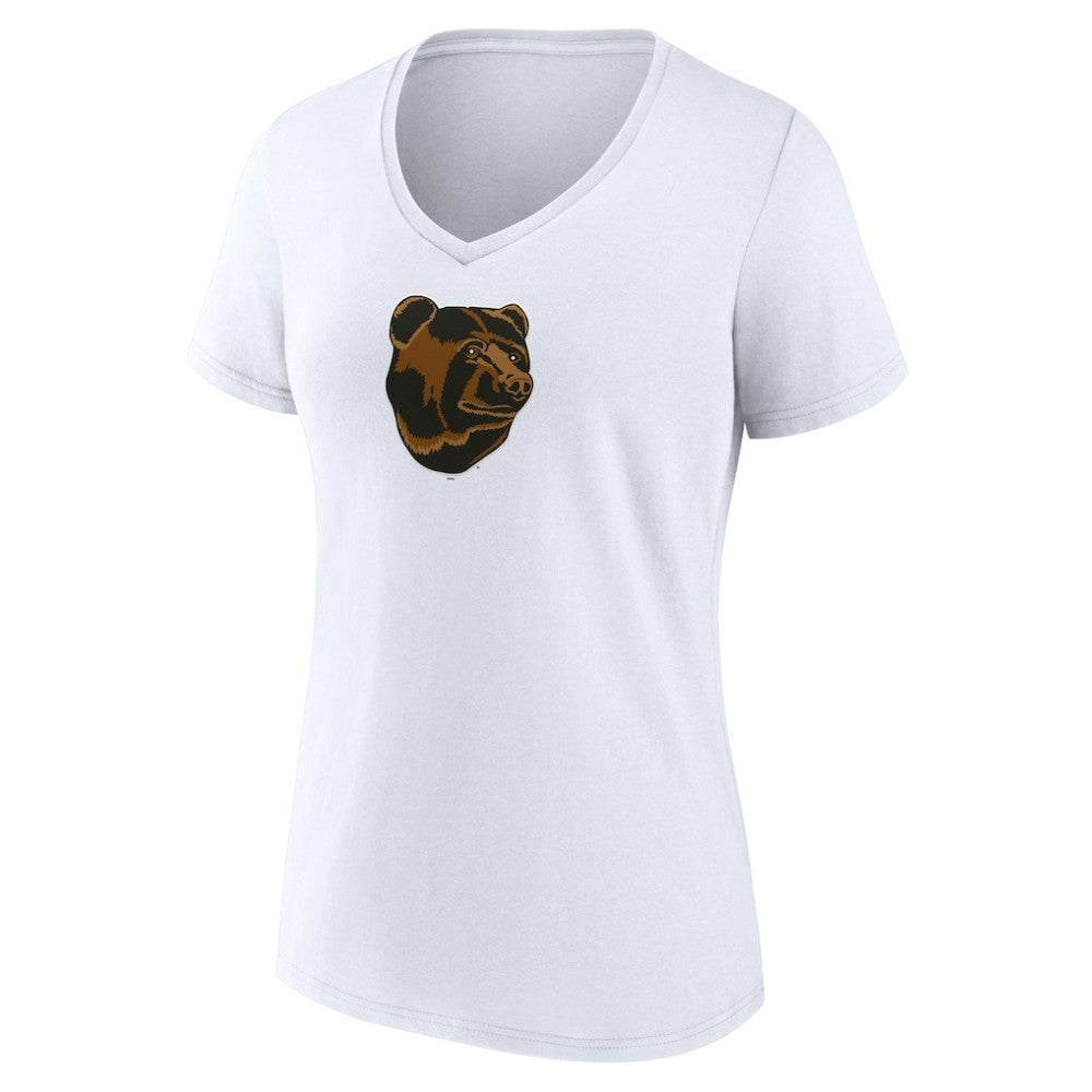 Boston Bruins Women's Primary Logo V-Neck T-Shirt -  NHL T-shirts