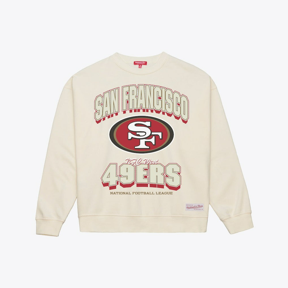 San Francisco 49ers Women's Tonal Arch Sweatshirt | NFL Online