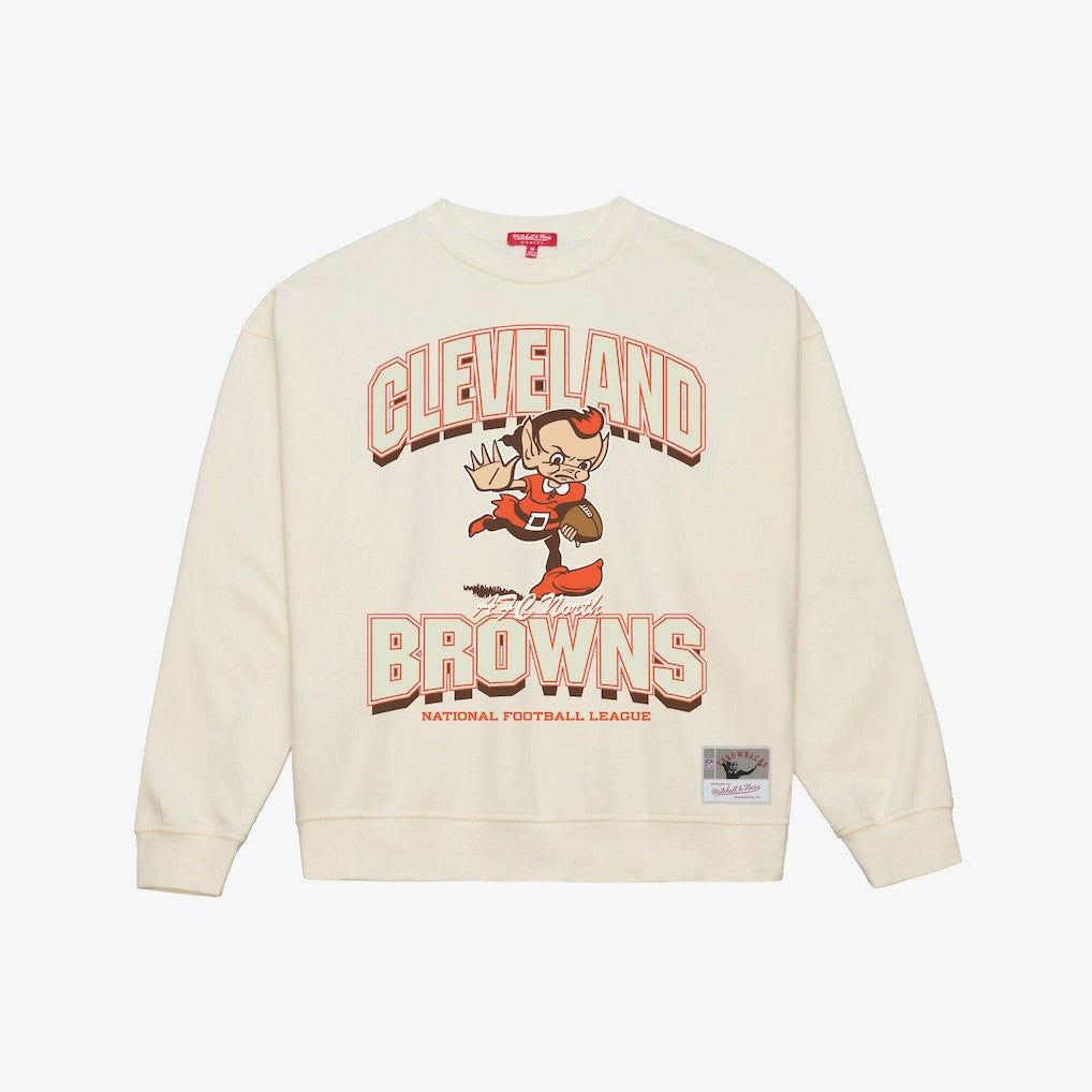 Cleveland Browns Women's Tonal Arch Sweatshirt | NFL US