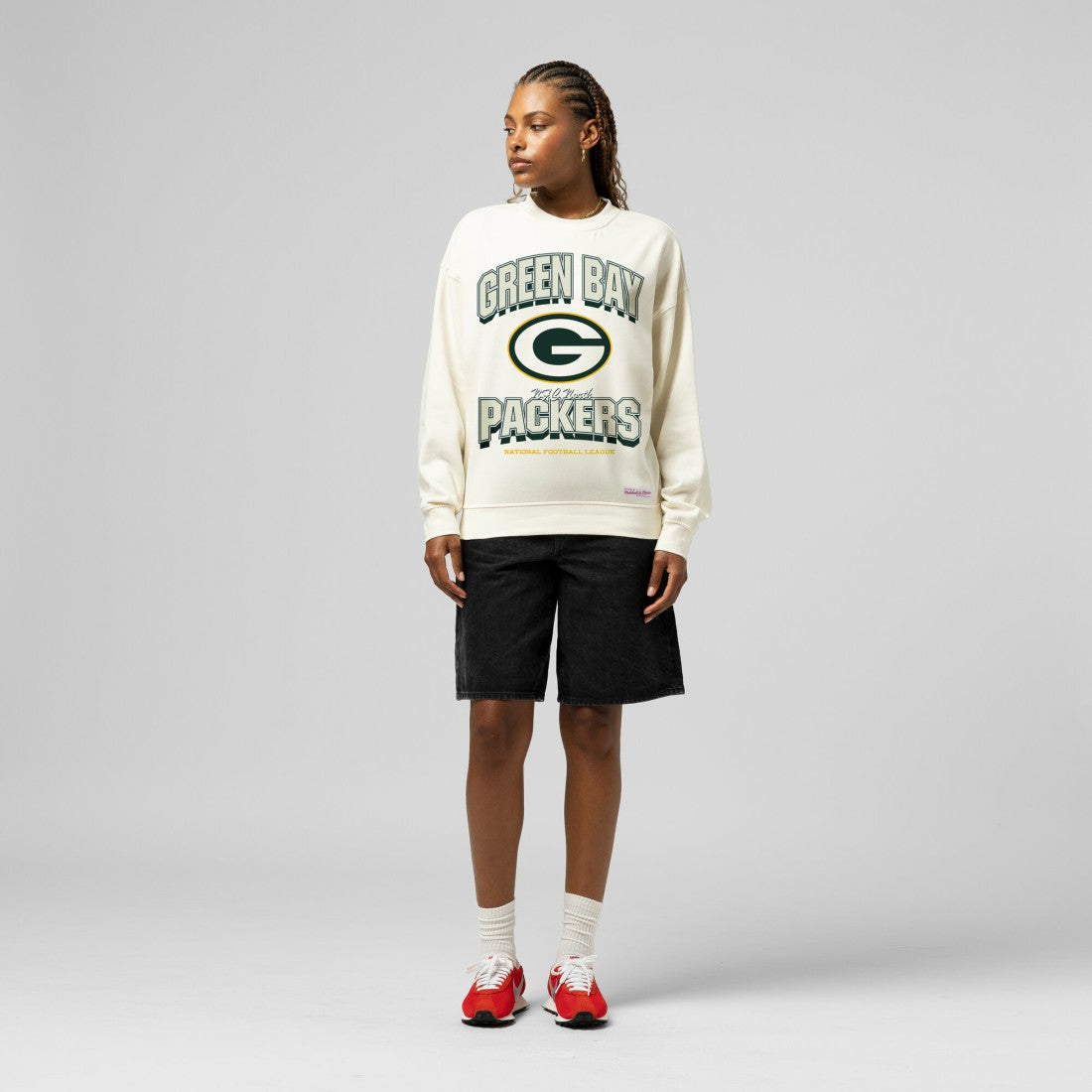 Green Bay Packers Women's Tonal Arch Sweatshirt | NFL Hot