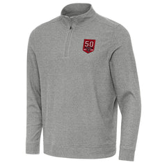 Tampa Bay Buccaneers Antigua 50th Season Subtle Quarter-Zip Sweatshirt | NFL Near me