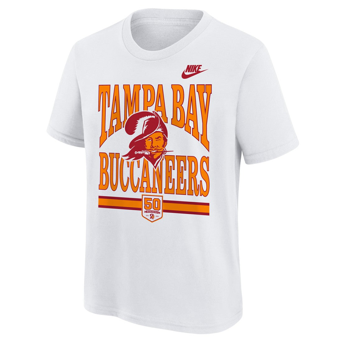 Tampa Bay Buccaneers Outerstuff Youth 50th Anniversary T-Shirt | NFL New