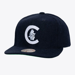 Chicago Cubs Unisex Vintage Fit Melton Wool Adjustable Hat - MLB Hats