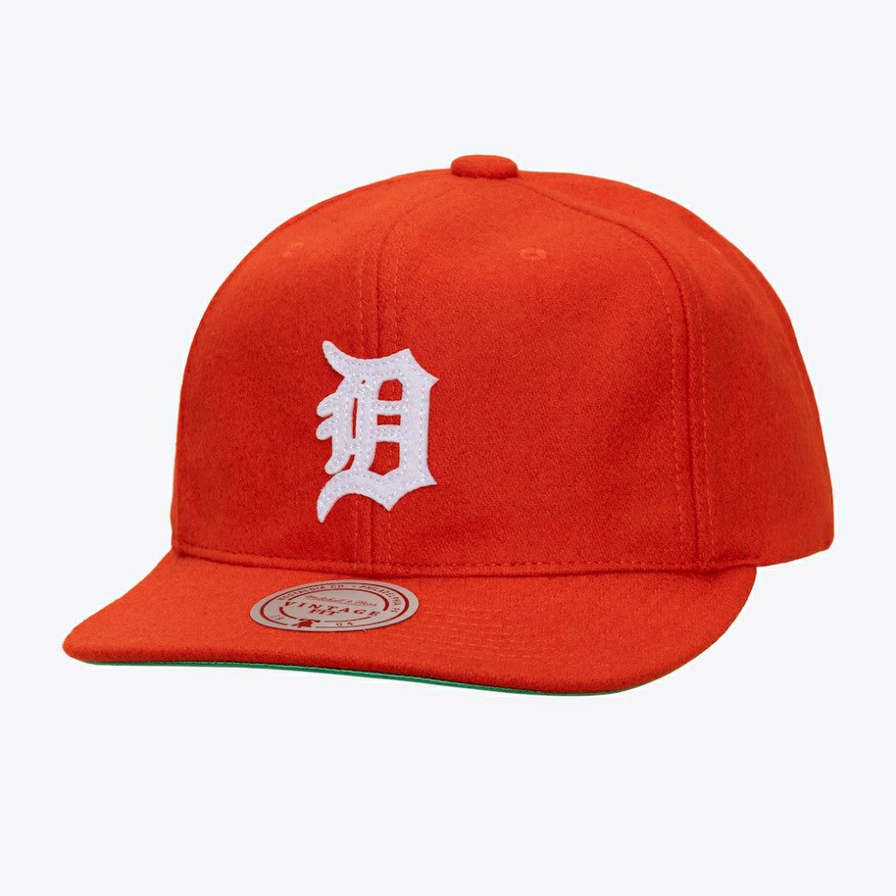 Detroit Tigers Unisex Vintage Fit Melton Wool Adjustable Hat - MLB Hats