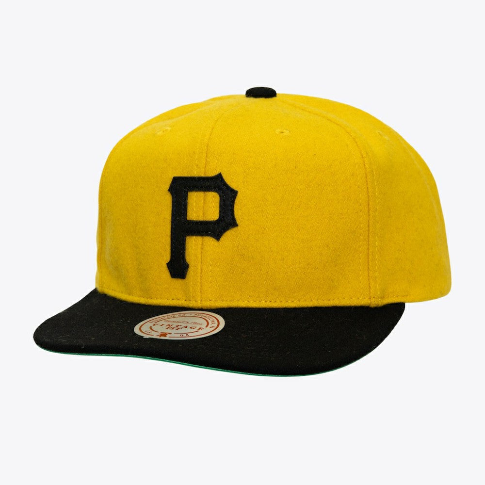 Pittsburgh Pirates Unisex Vintage Fit Melton Wool Adjustable Hat - MLB Hats