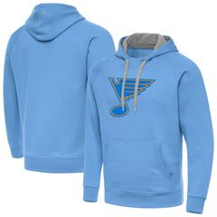 St. Louis Blues Antigua Victory Pullover Hoodie -  NHL Hoodies