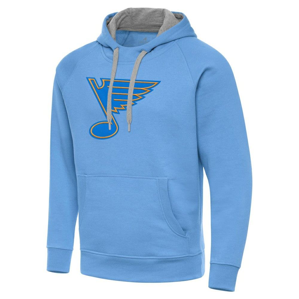 St. Louis Blues Antigua Victory Pullover Hoodie -  NHL Hoodies