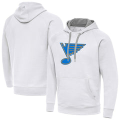 St. Louis Blues Antigua Victory Pullover Hoodie -  NHL Hoodies