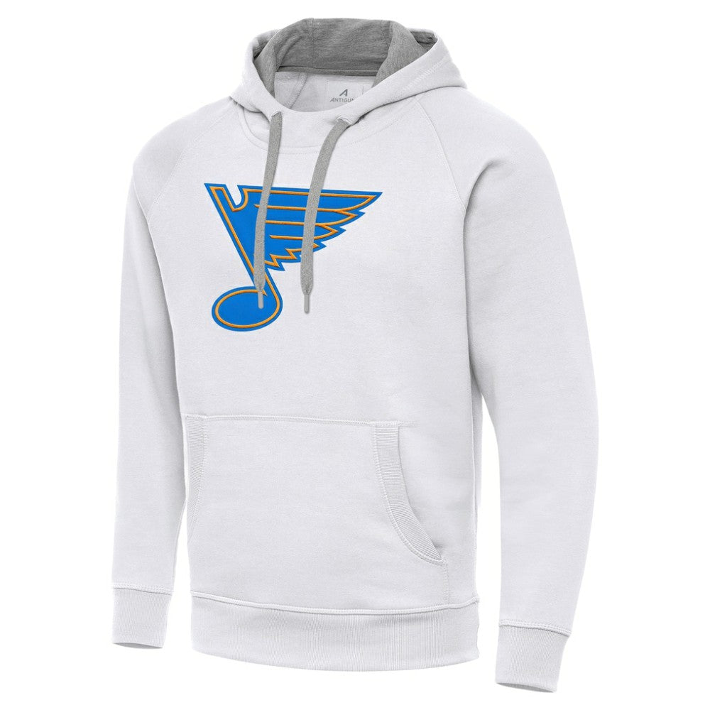 St. Louis Blues Antigua Victory Pullover Hoodie -  NHL Hoodies