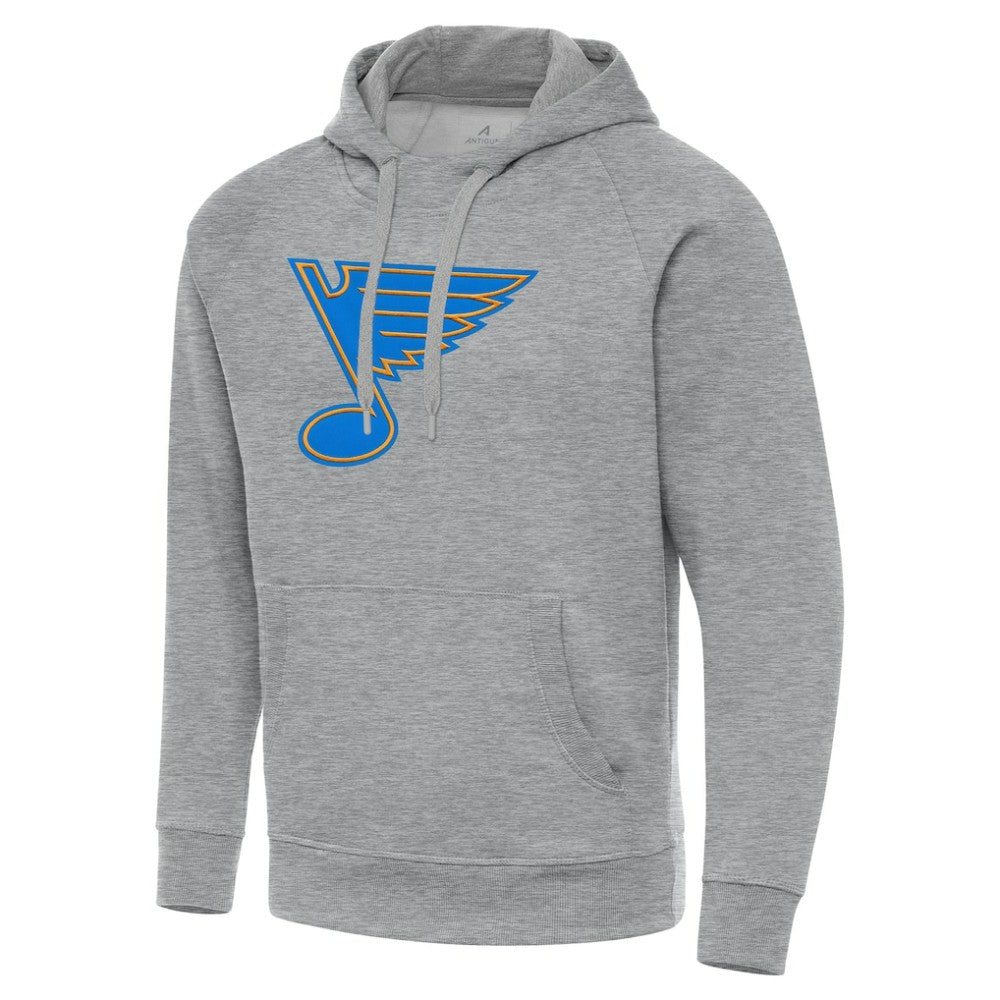 St. Louis Blues Antigua Victory Pullover Hoodie -  NHL Hoodies