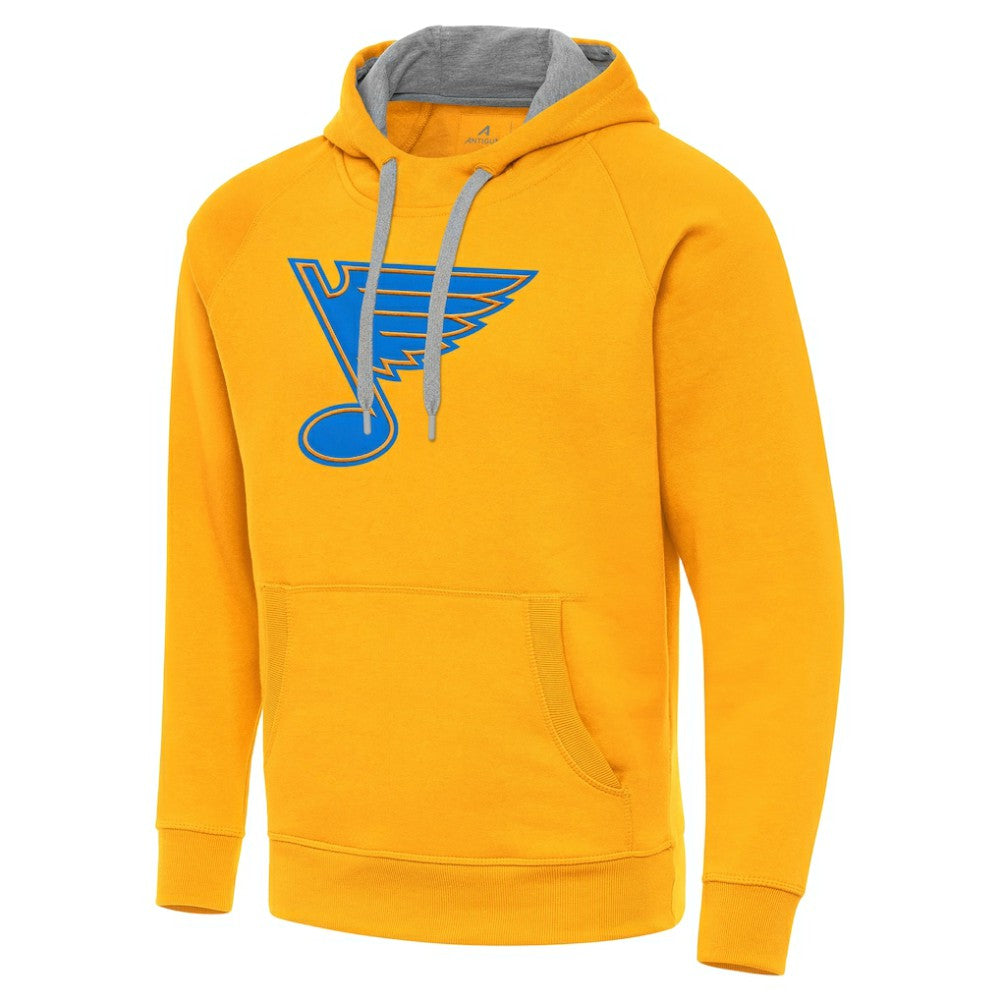 St. Louis Blues Antigua Victory Pullover Hoodie -  NHL Hoodies
