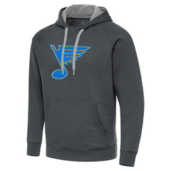 St. Louis Blues Antigua Victory Pullover Hoodie -  NHL Hoodies