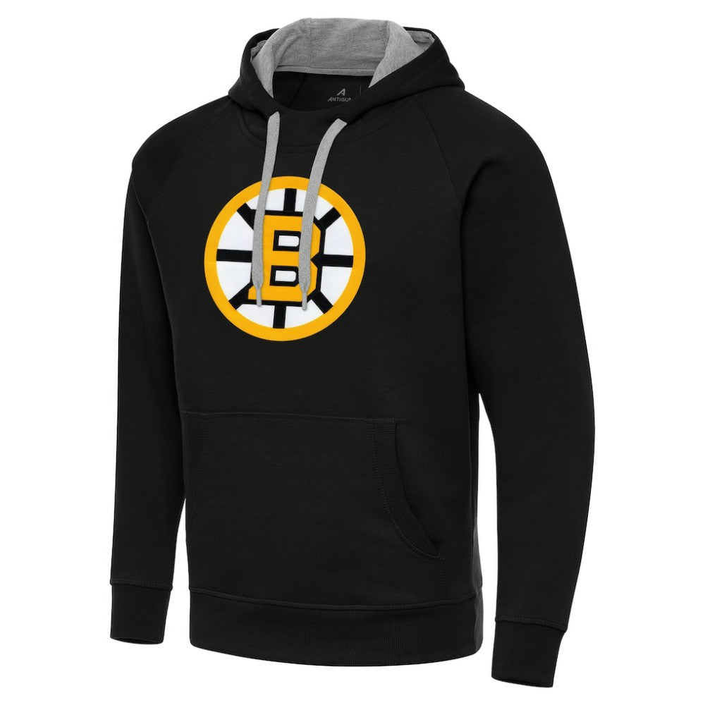 Boston Bruins Antigua Victory Pullover Hoodie -  NHL Hoodies