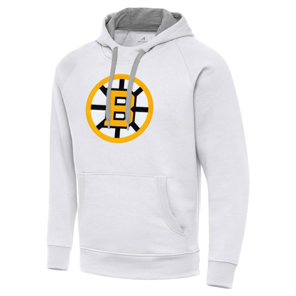 Boston Bruins Antigua Victory Pullover Hoodie -  NHL Hoodies