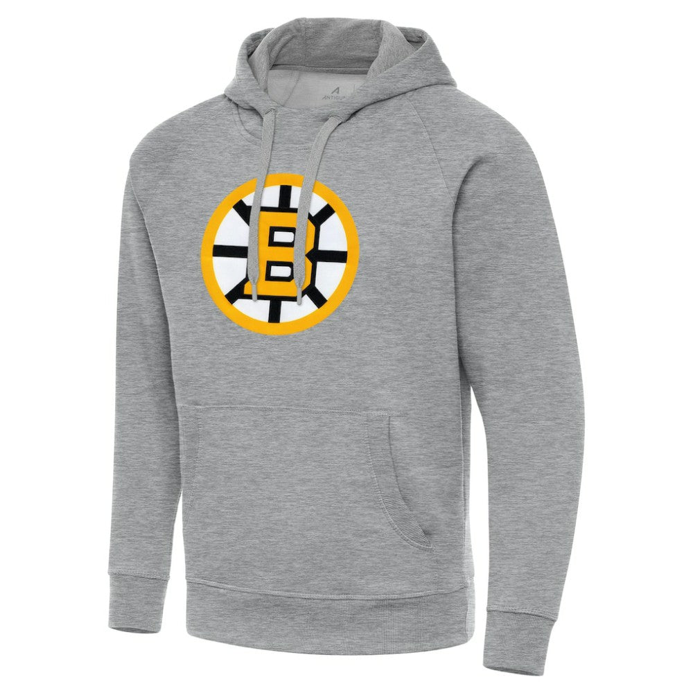 Boston Bruins Antigua Victory Pullover Hoodie -  NHL Hoodies