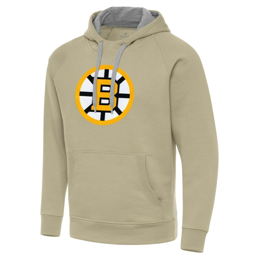 Boston Bruins Antigua Victory Pullover Hoodie -  NHL Hoodies
