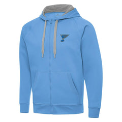 St. Louis Blues Antigua Victory Full-Zip Hoodie -  NHL Hoodies