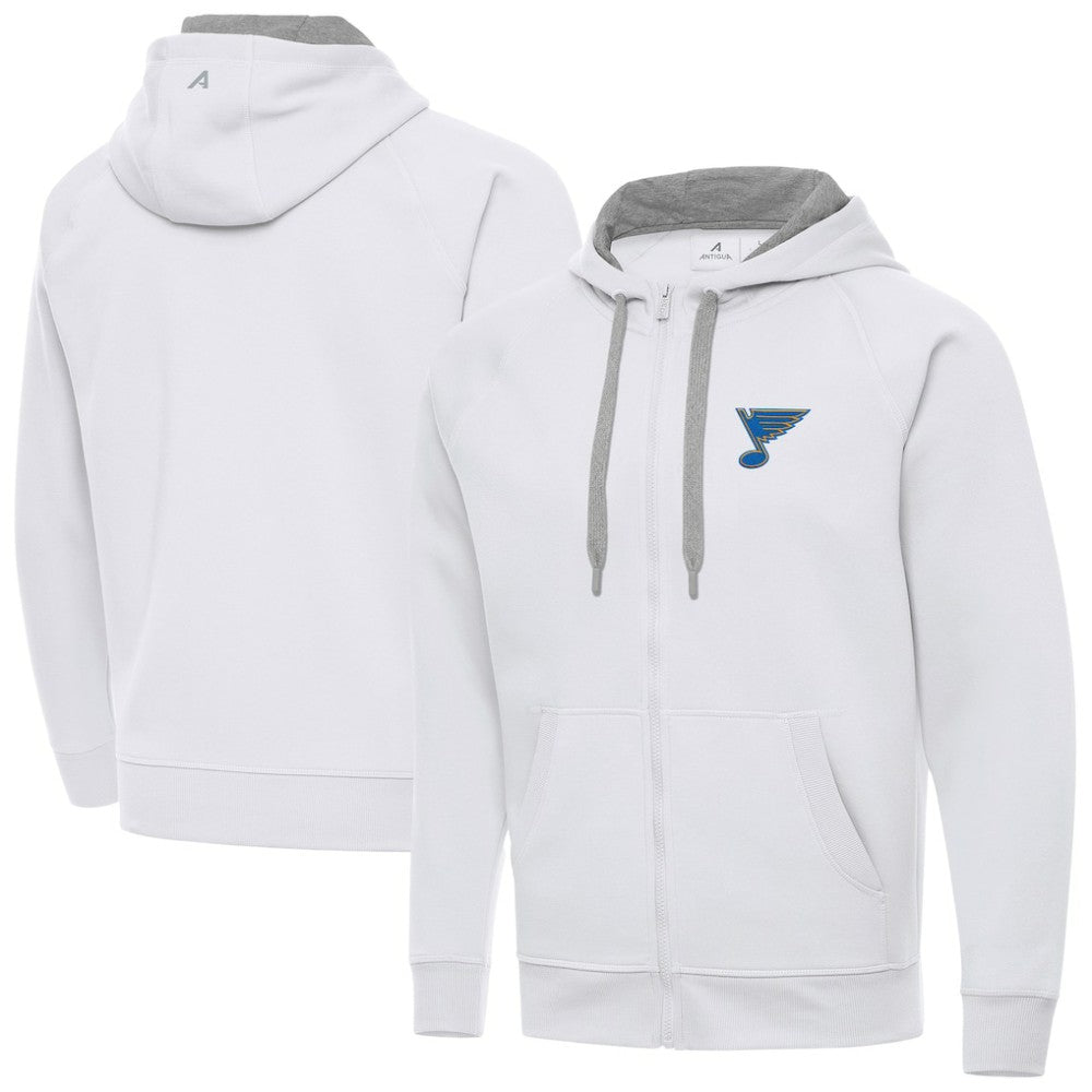 St. Louis Blues Antigua Victory Full-Zip Hoodie -  NHL Hoodies