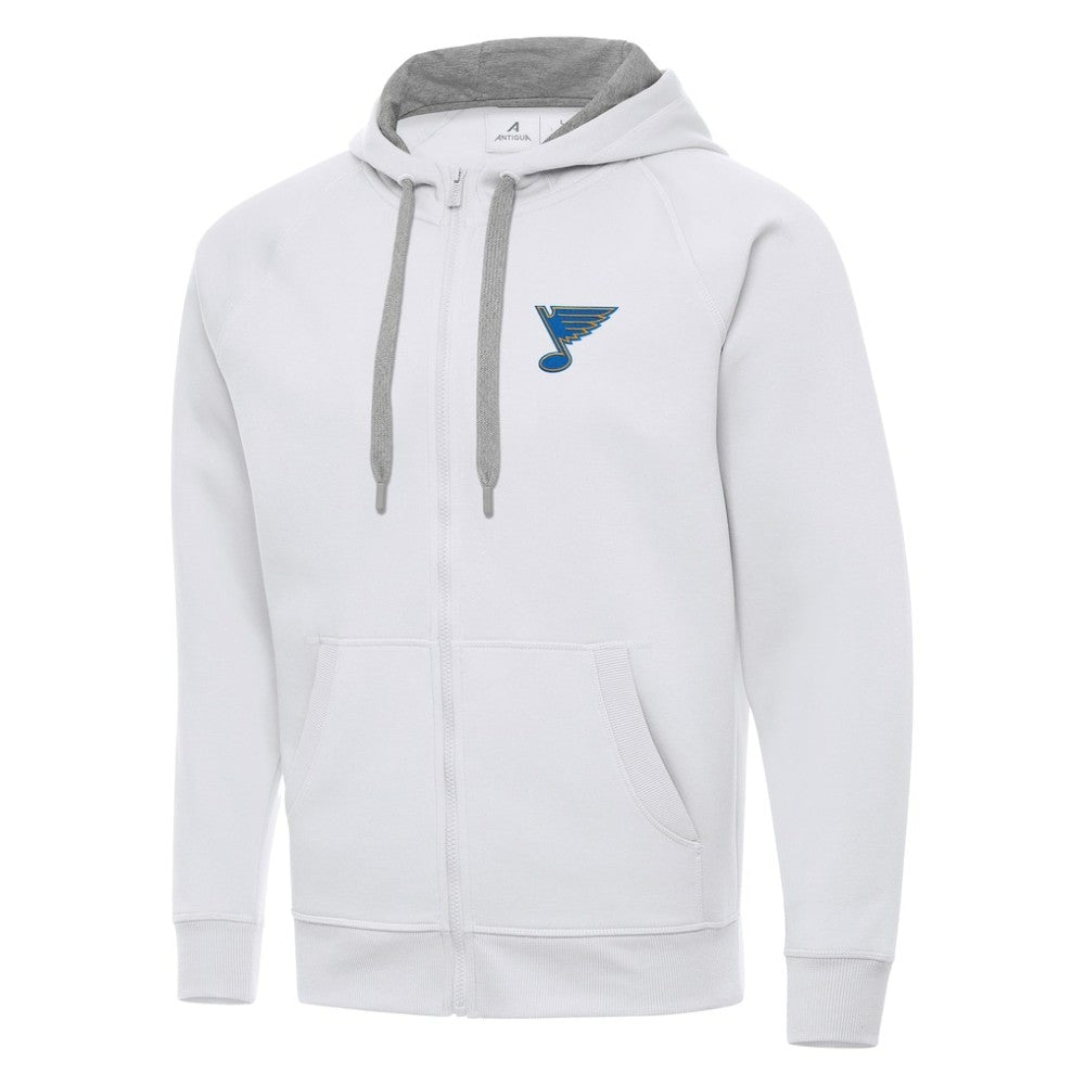 St. Louis Blues Antigua Victory Full-Zip Hoodie -  NHL Hoodies